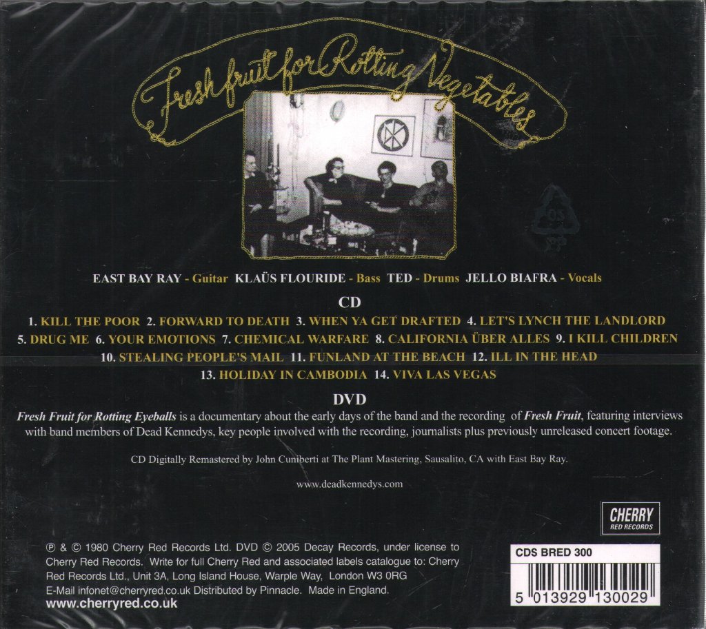 Dead Kennedys - Fresh Fruit For Rotting Vegetables - Cd Set
