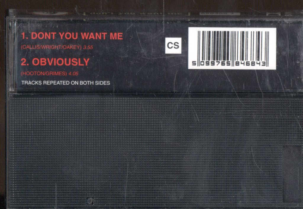 Farm - Don't You Want Me - Cassette