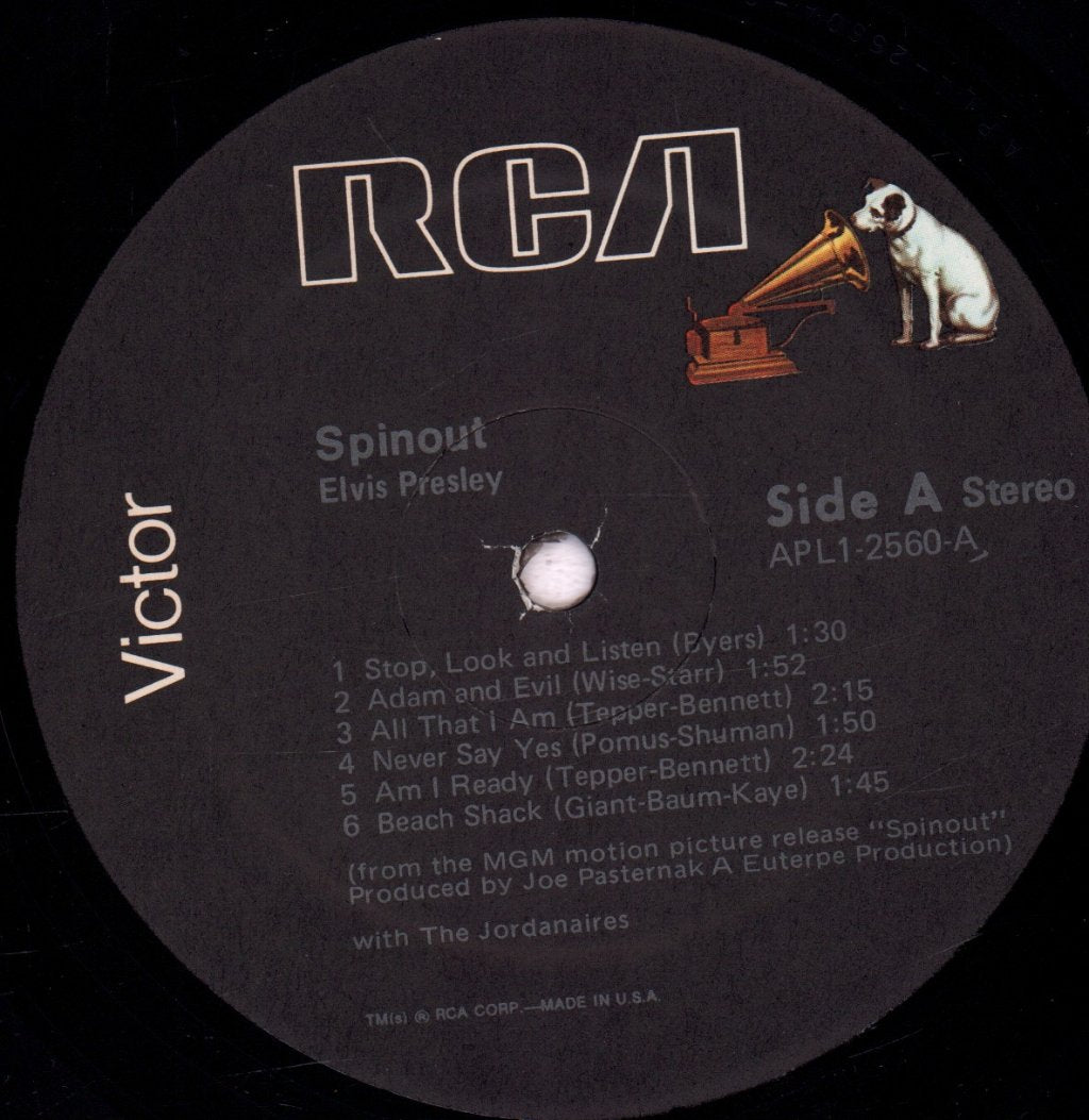 Elvis Presley - Spinout - Lp