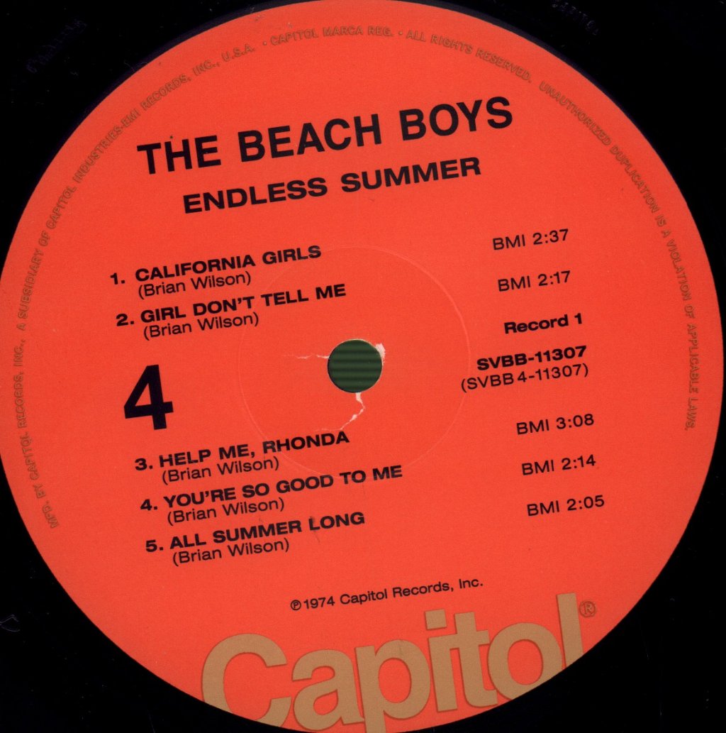Beach Boys - Endless Summer - Double Lp