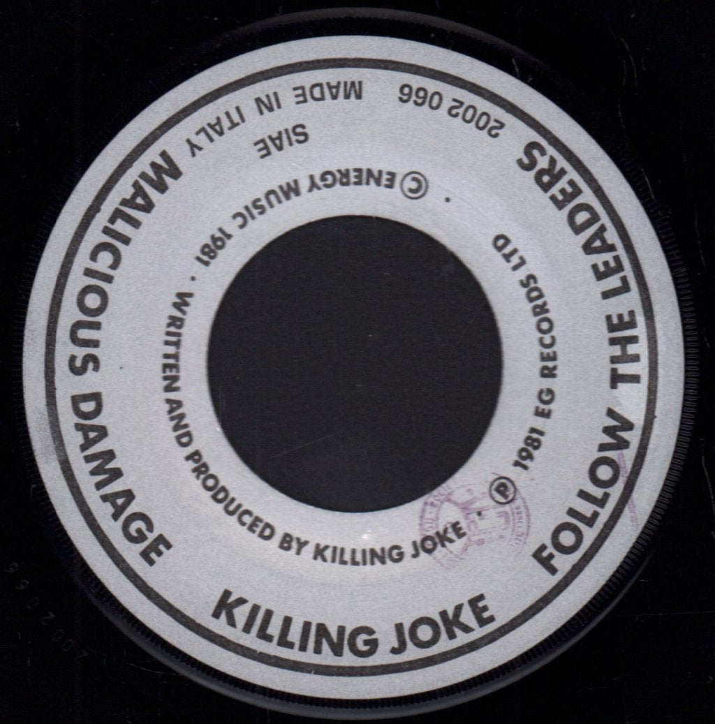 Killing Joke - Follow The Leaders - 7 Inch