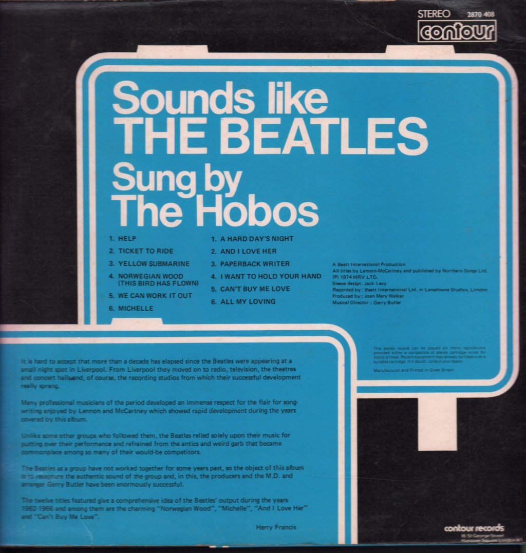 Hobos - Sounds Like The Beatles - Lp