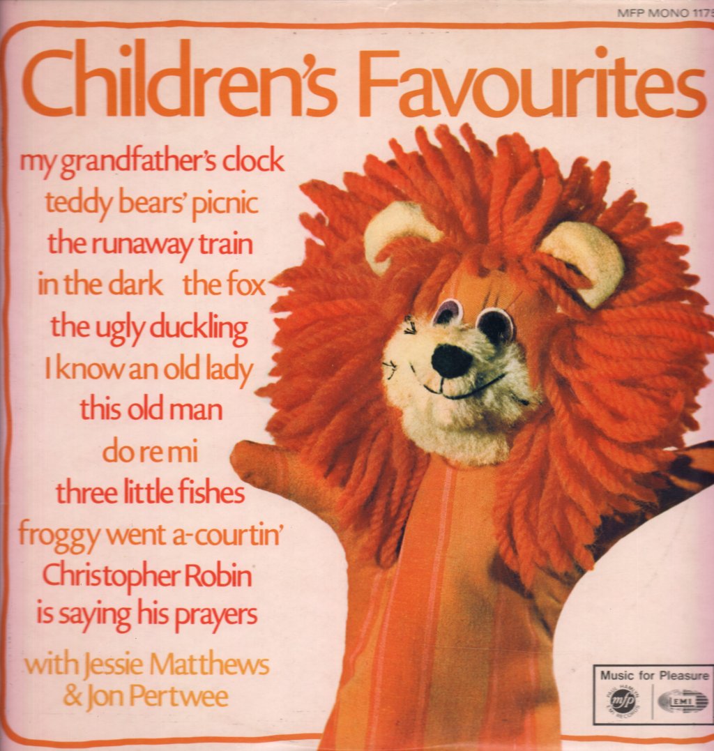 jessie matthews, jon pertwee and enid heard - Children's Favourites - Lp