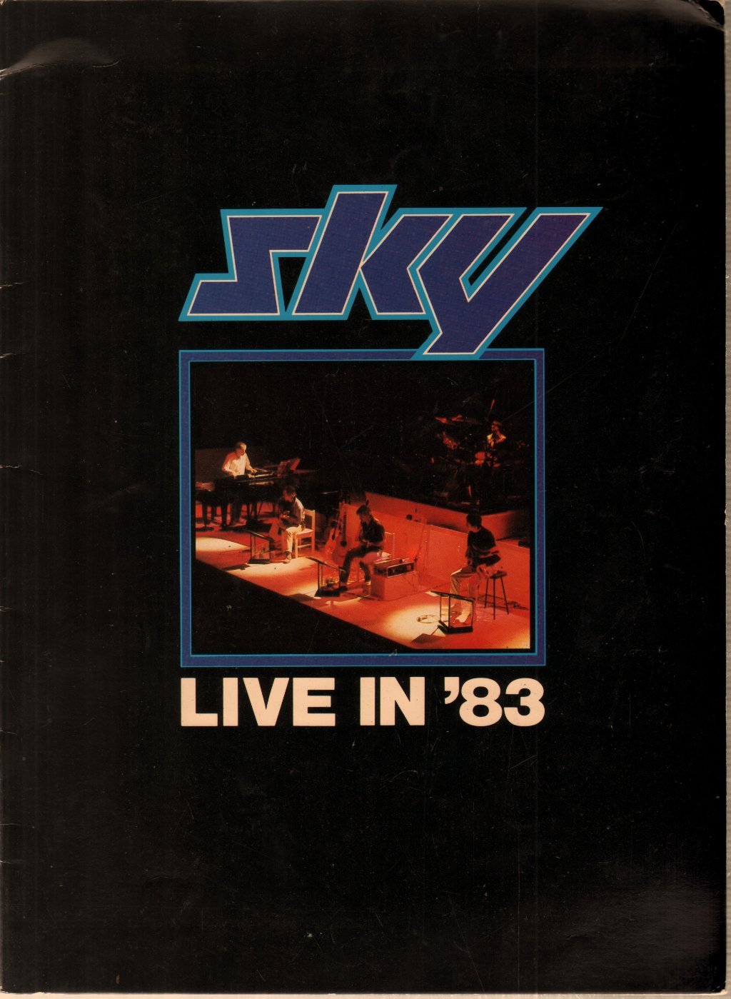 Sky - Live In 83 - Tour Programme