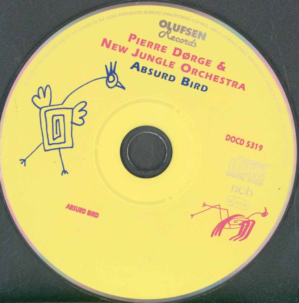 Pierre Dørge & New Jungle Orchestra - Absurd Bird - Cd