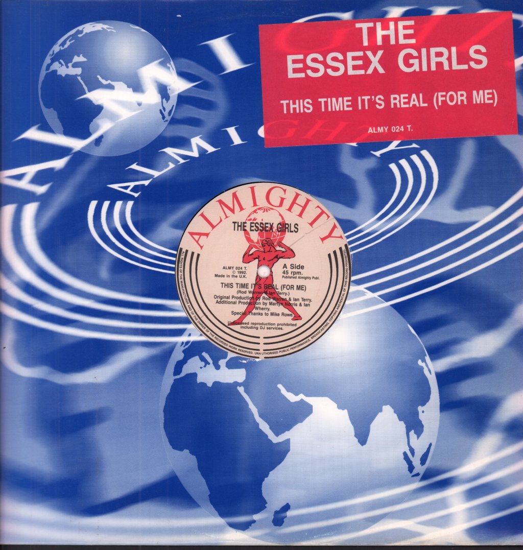Essex Girls - This Time It's Real - 12 Inch