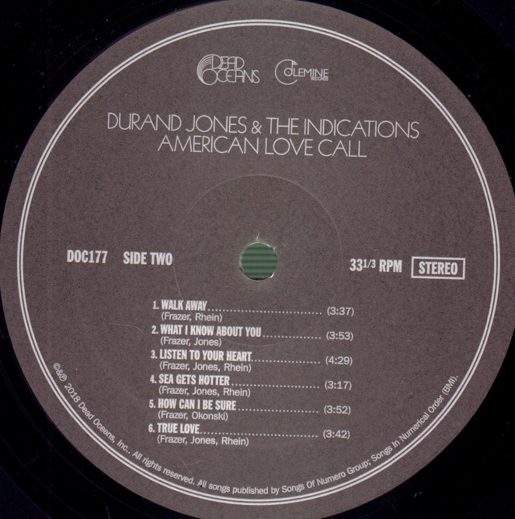 Durand Jones And The Indications - American Love Call - Lp