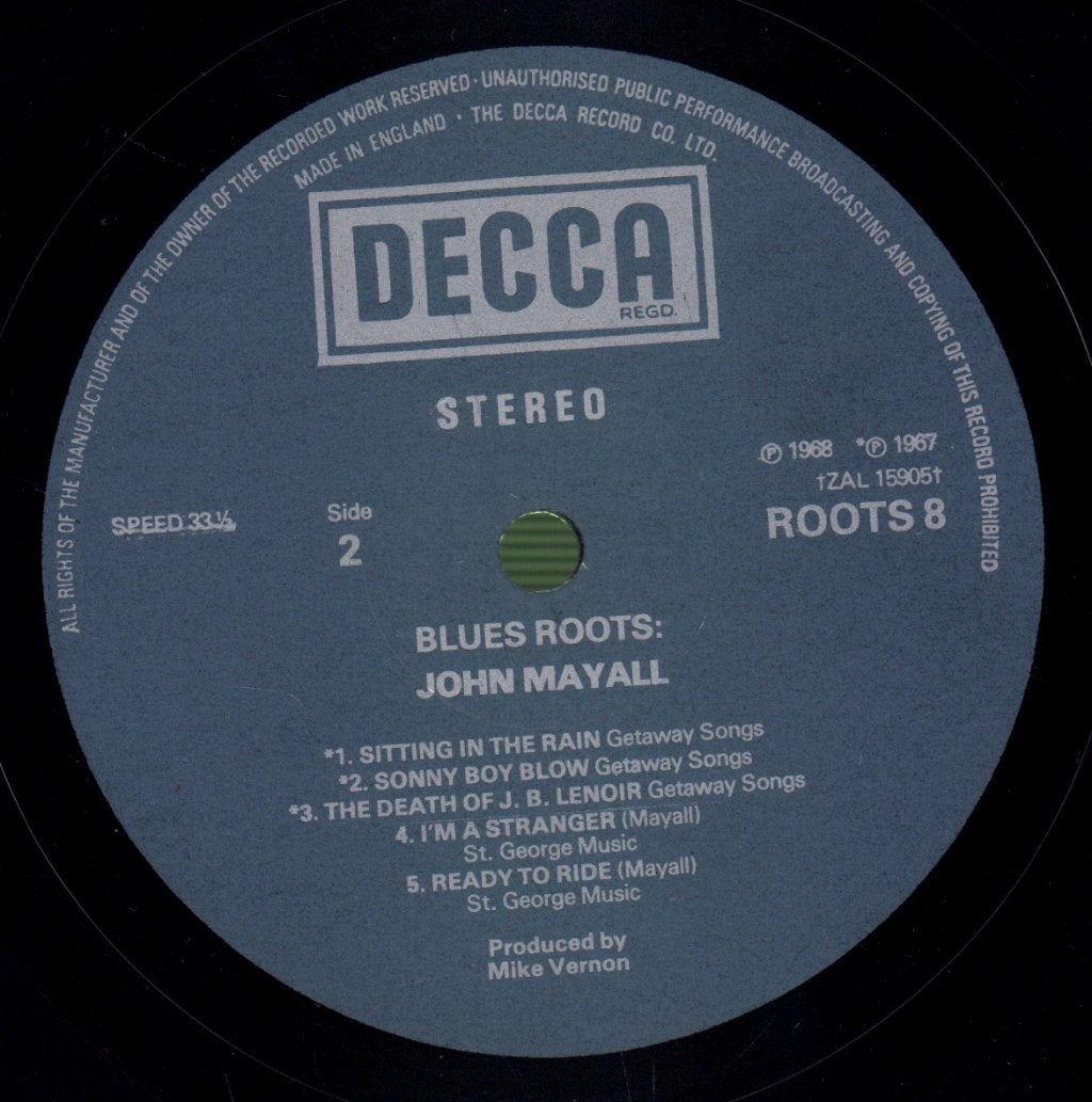 John Mayall - Blues Roots - Lp