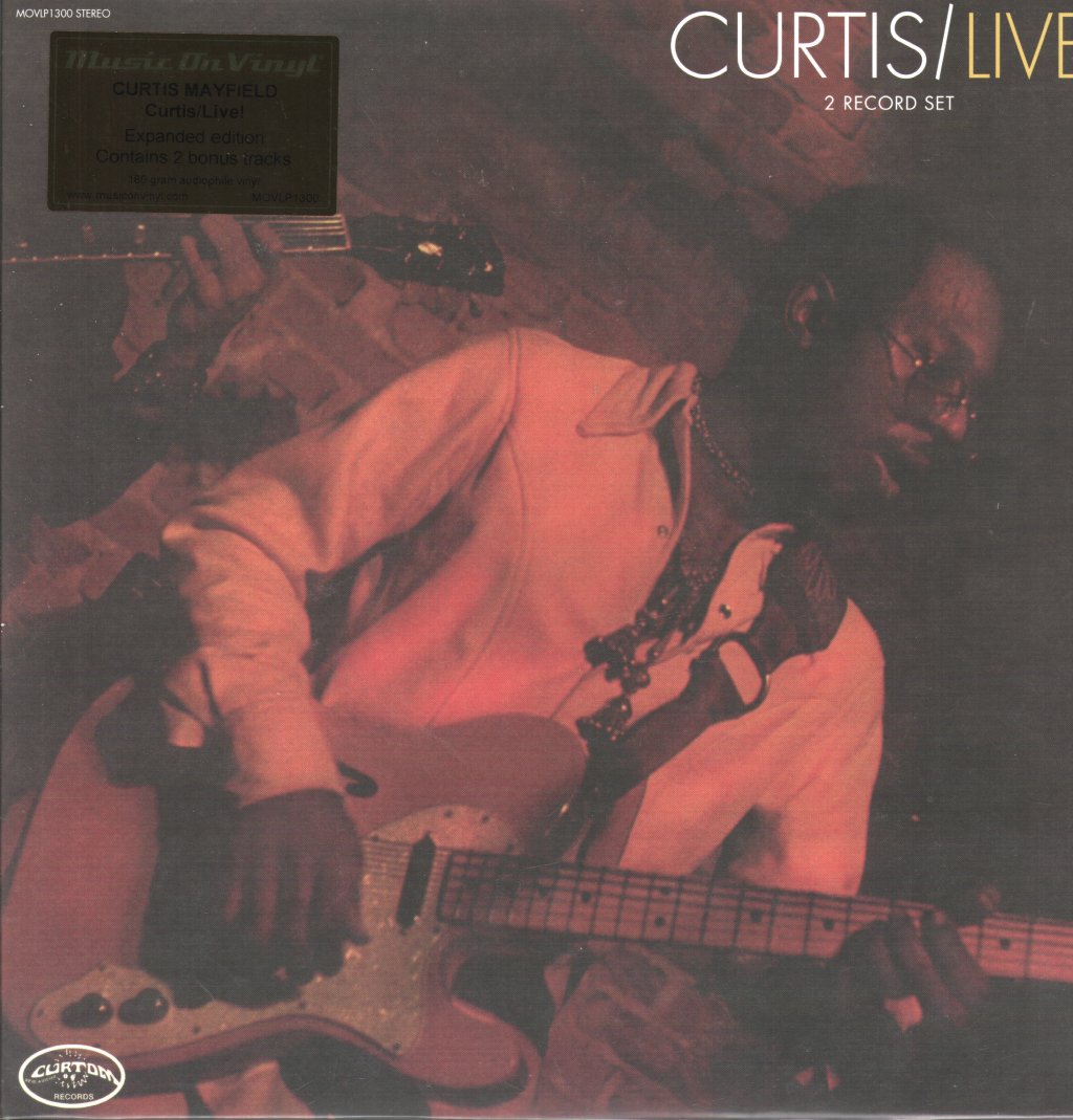 Curtis Mayfield - Curtis / Live! - Double Lp