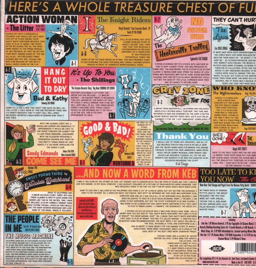 Keb Darge Presents - Best Of Ace Sixties Garage Punk - Lp
