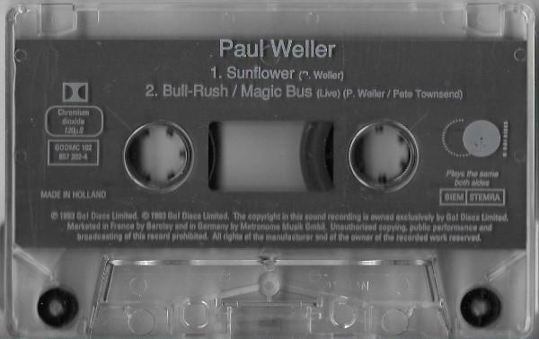 Paul Weller - Sunflower - Cassette