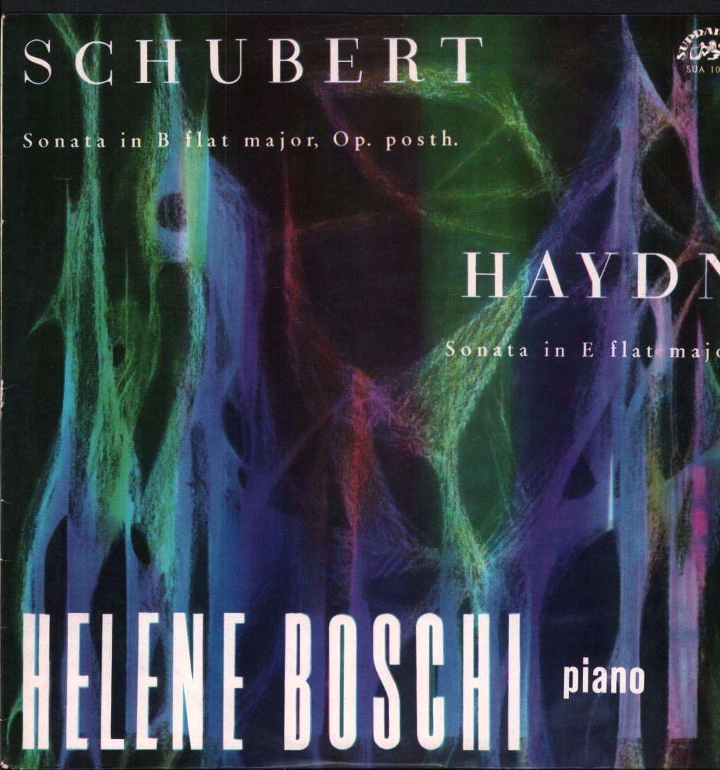 Helene Boschi - Schubert - Sonata In B Flat Major, Op. Posth / Haydn - Sonata In E Flat Major - Lp