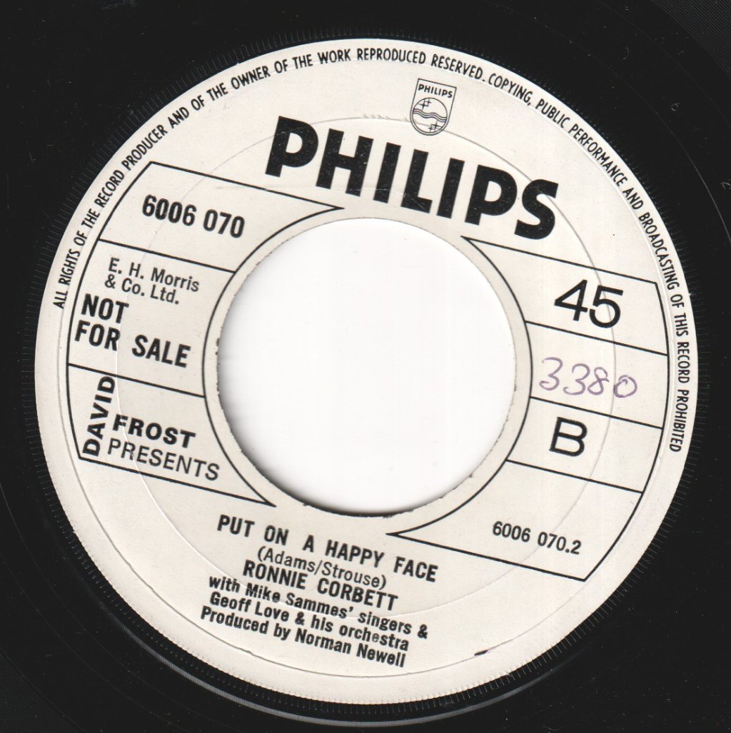 Ronnie Corbett - It's All Going Up-Up-Up - 7 Inch