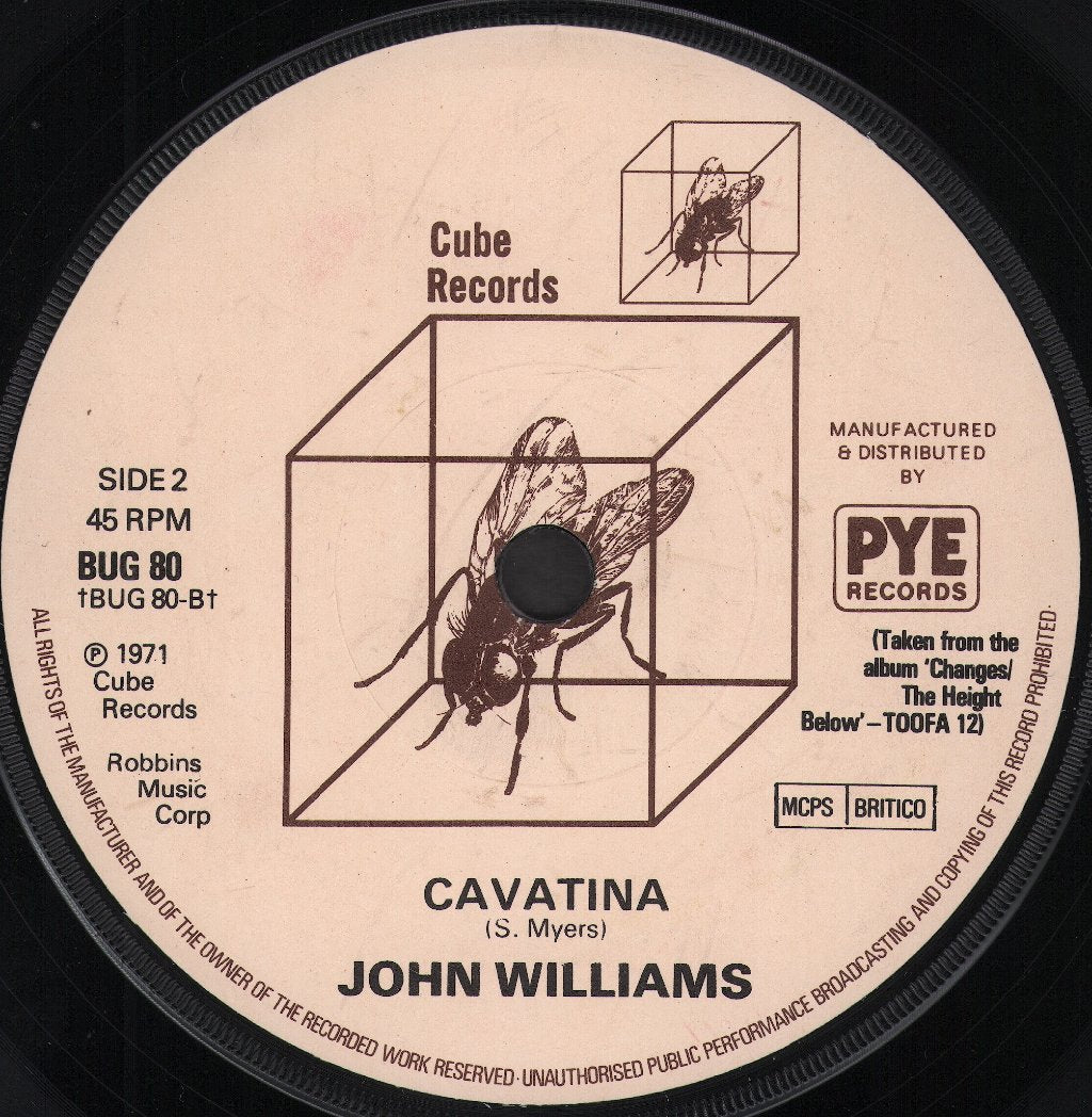 John Williams (Guitarist) - Romanza - 7 Inch