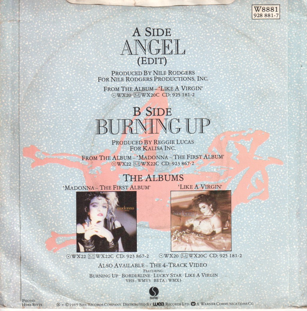 Madonna - Angel - 7 Inch