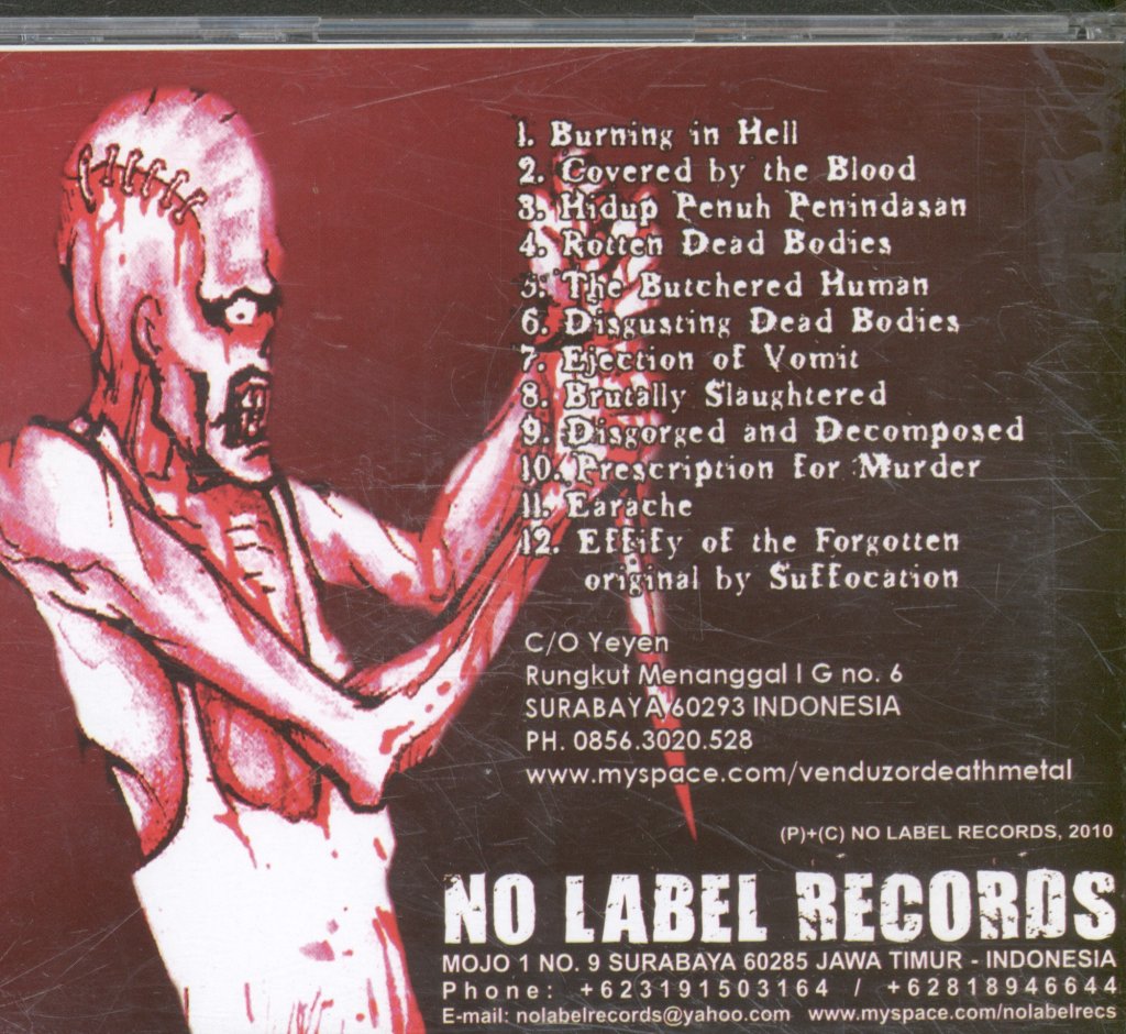 Venduzor - Covered By The Blood - Cd