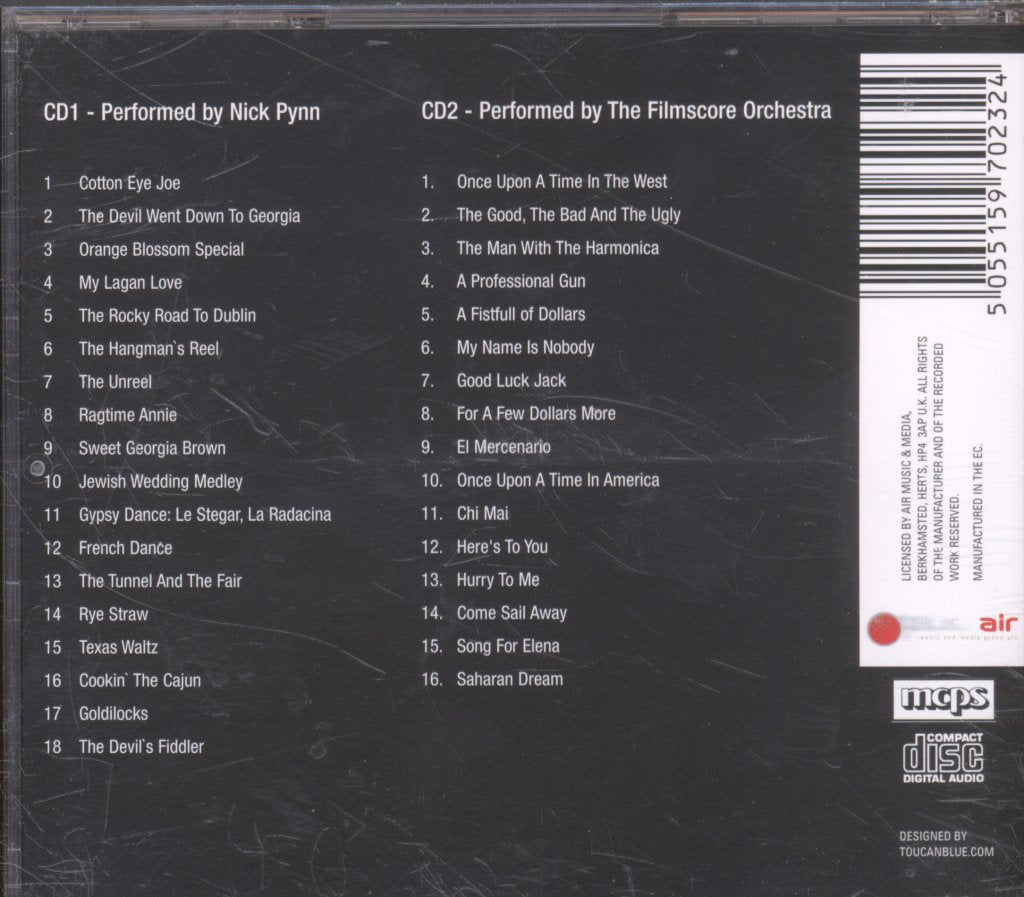 Film Score Orchestra, Nick Pynn - Music Of Ennio Morricone & The Devil'S Fiddler - Double Cd