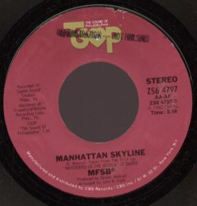 MFSB - Manhattan Skyline - 7 Inch