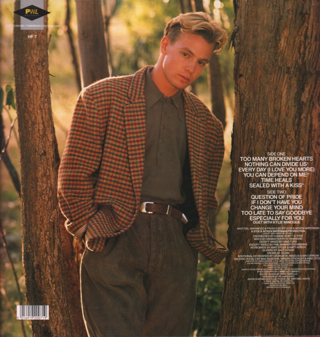 Jason Donovan - Ten Good Reasons - Lp