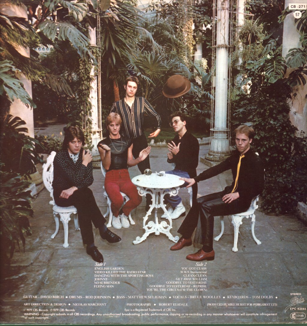 Bruce Woolley And The Camera Club - English Garden - Lp