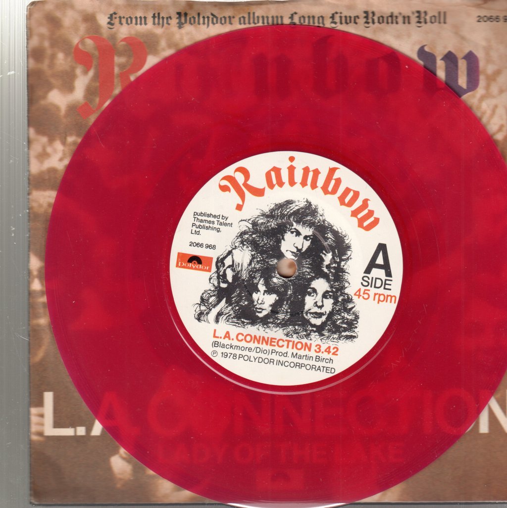 Rainbow (Rock/Metal Group) - L.a. Connection - 7 Inch