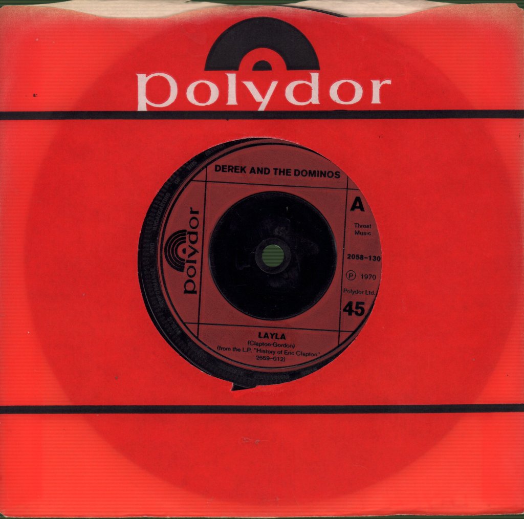 Derek And The Dominos - Layla - 7 Inch