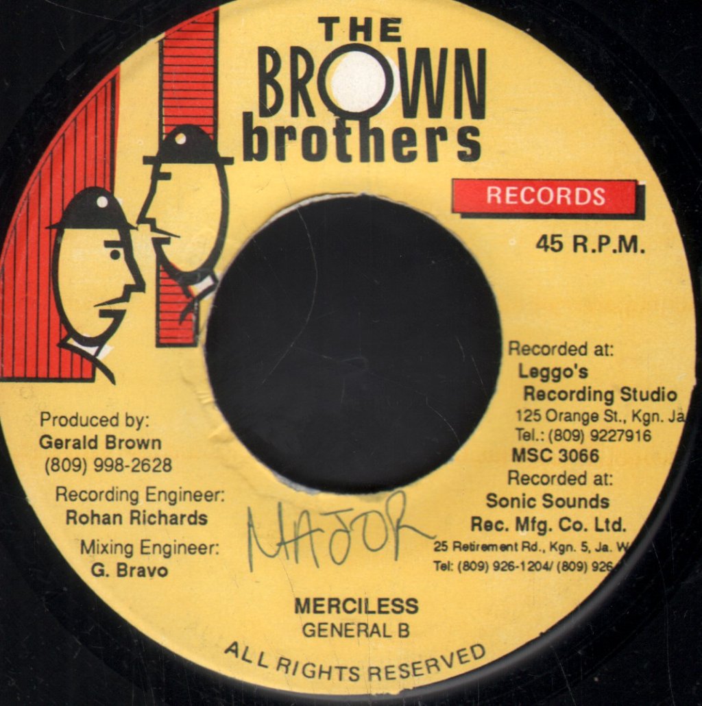 General B - Merciless - 7 Inch
