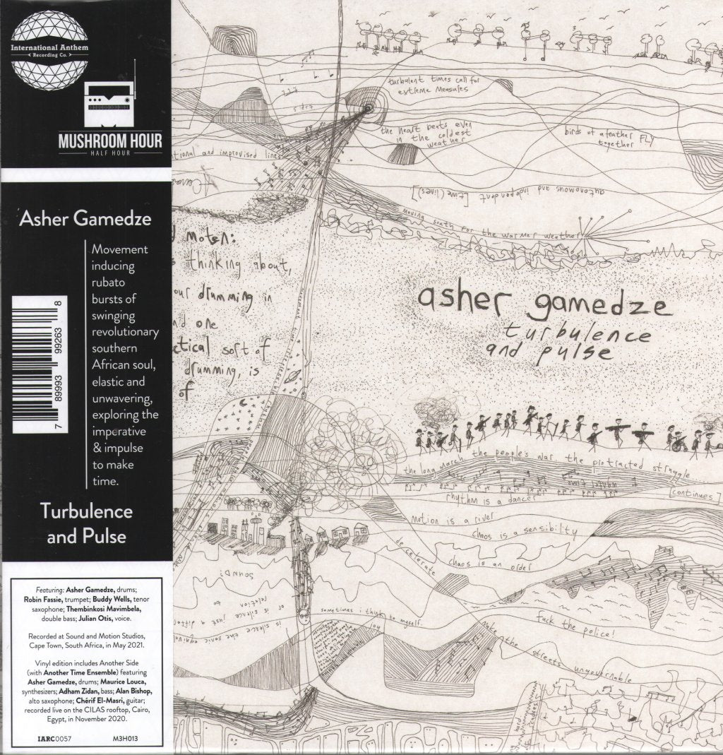 Asher Gamedze - Turbulence & Pulse - Double Lp