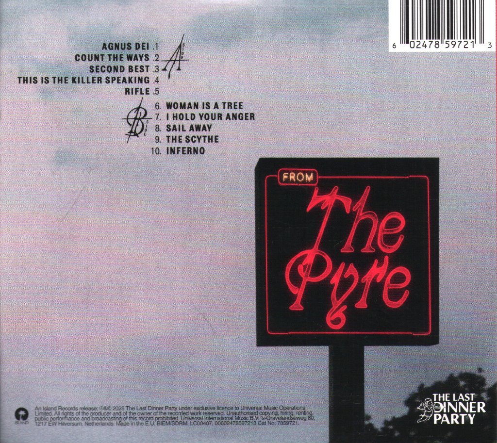 Last Dinner Party - From The Pyre - Cd