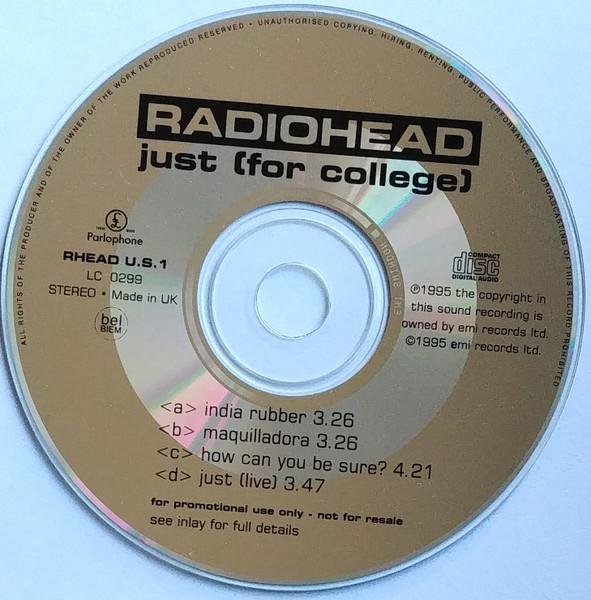 Radiohead - Just (For College) - Cd