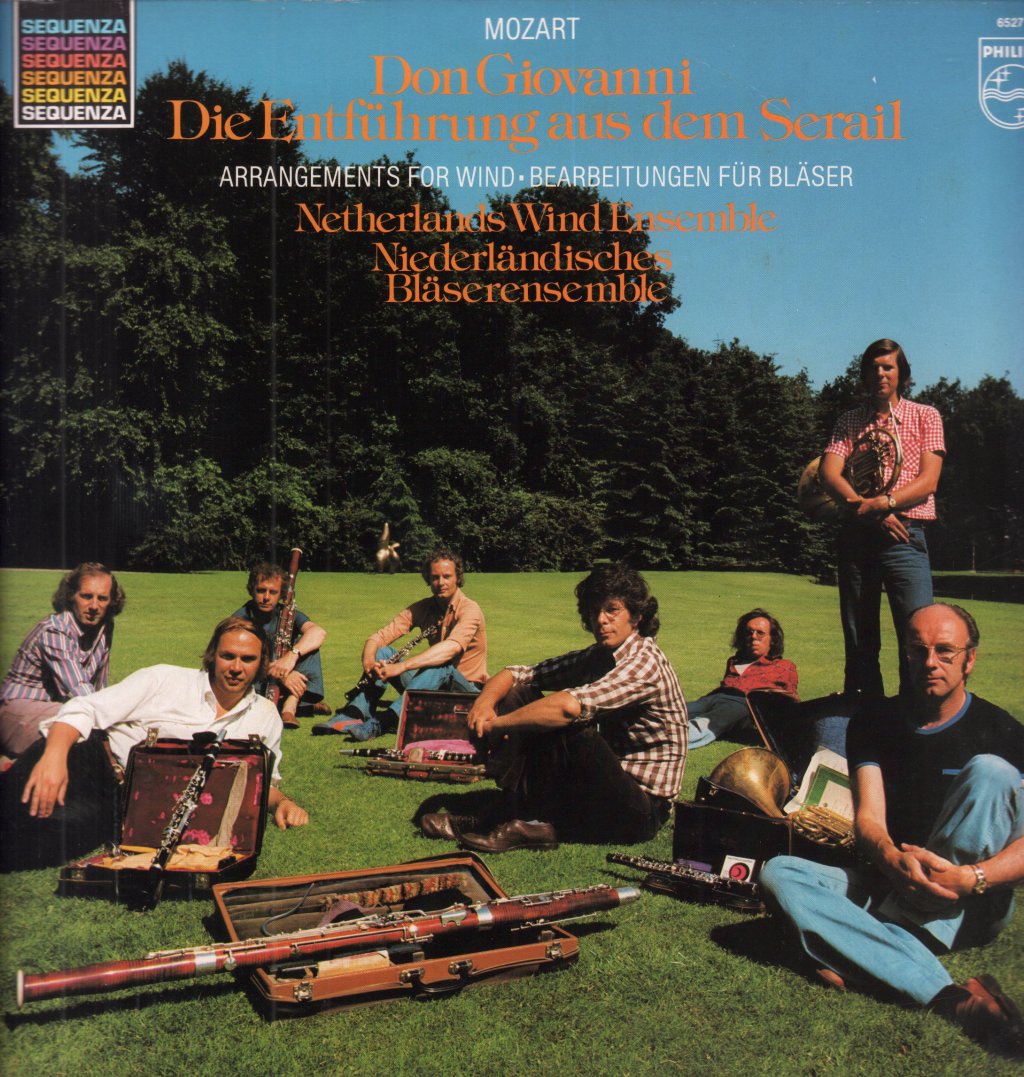 Netherlands Wind Ensemble - mozart Don Giovanni Die Entführung aus dem Serail - Lp
