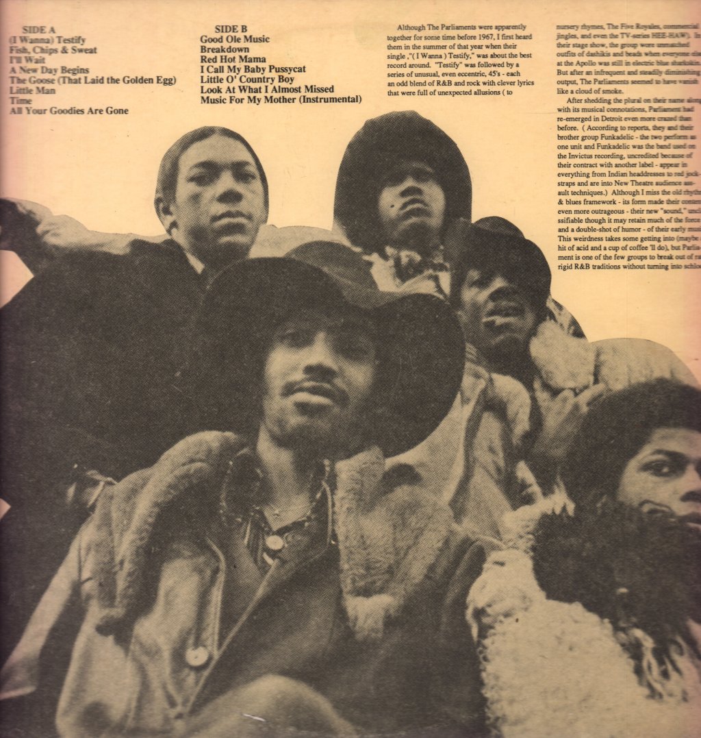 George Clinton With The Parliaments & Funkadelic - Singles 1967 - 1971 - Lp