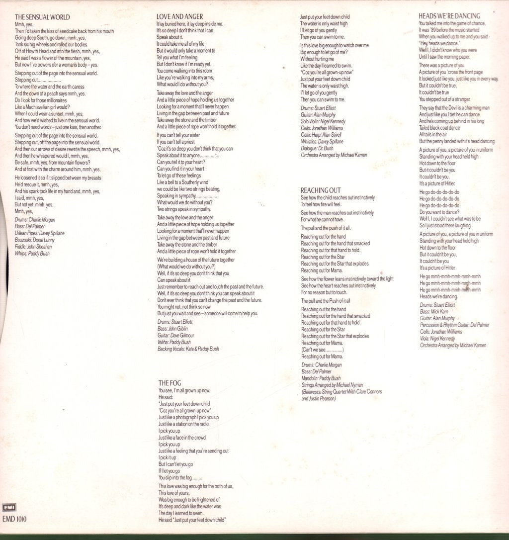 Kate Bush - Sensual World - Lp