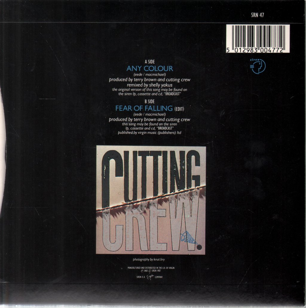 Cutting Crew - Any Colour - 7 Inch