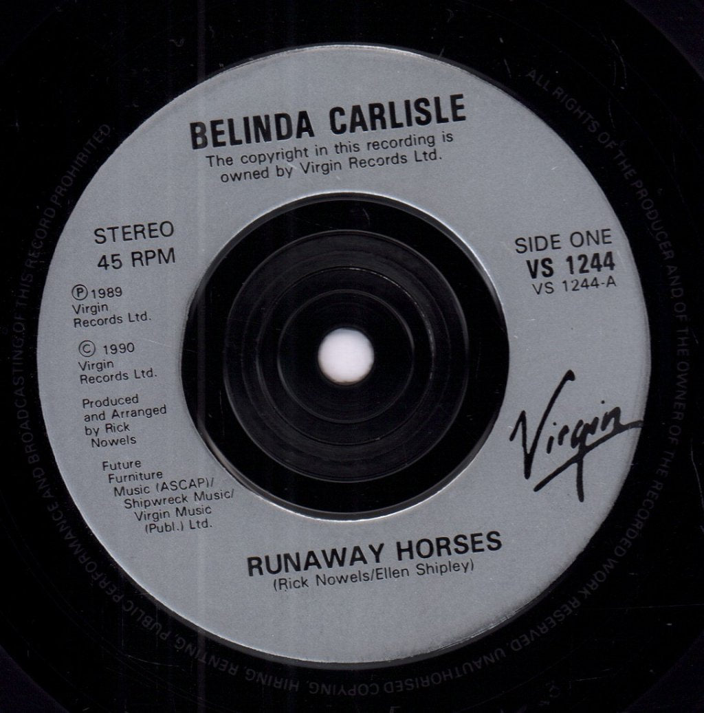 Belinda Carlisle - Runaway Horses - 7 Inch