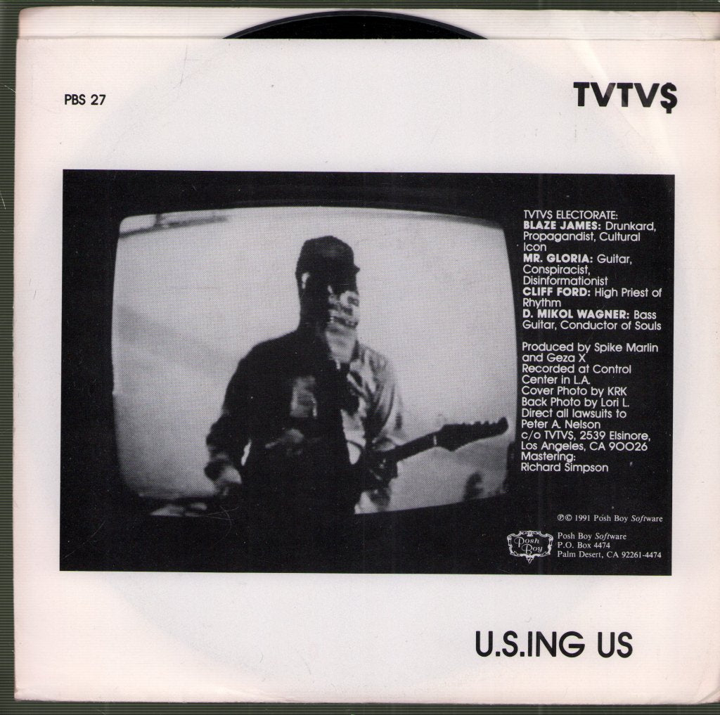 Tvtv$ - Television Religion - 7 Inch
