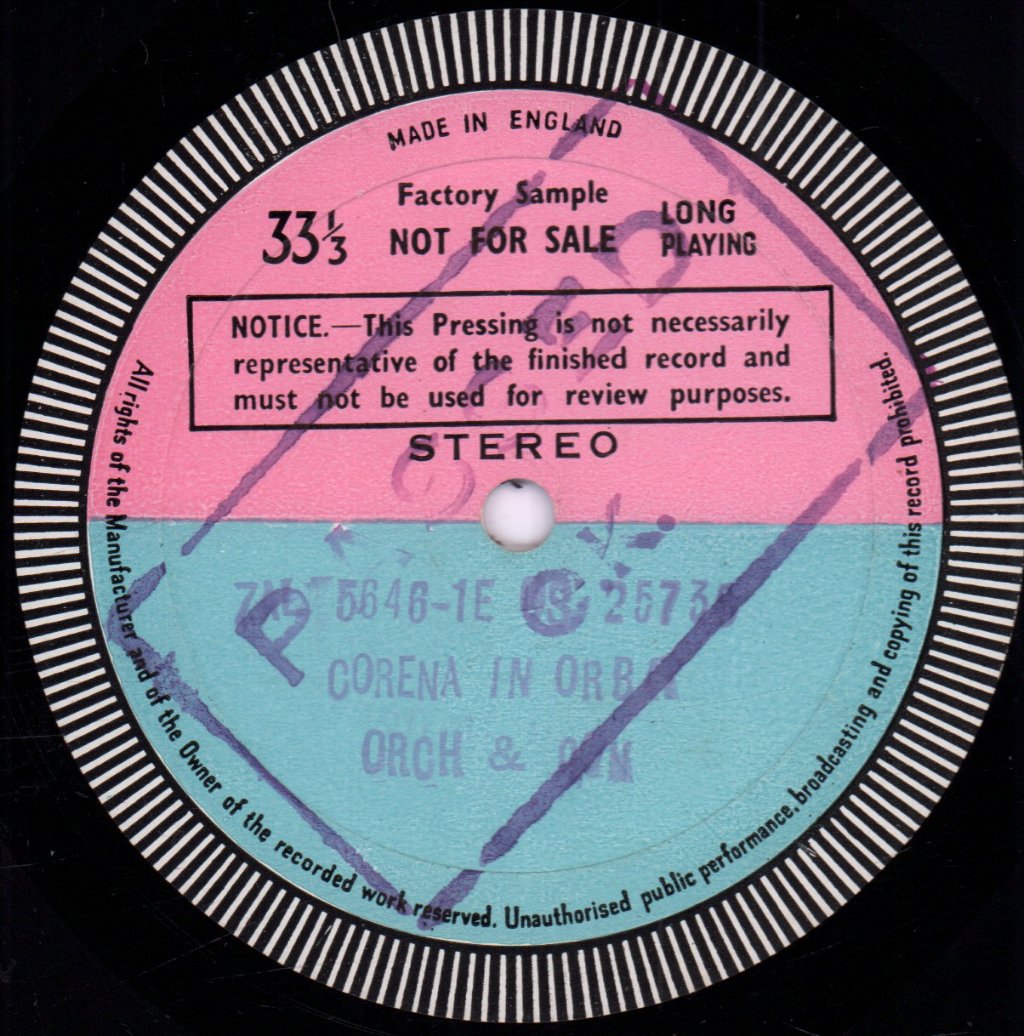 Fernando Corena - Corena In Orbit - Lp