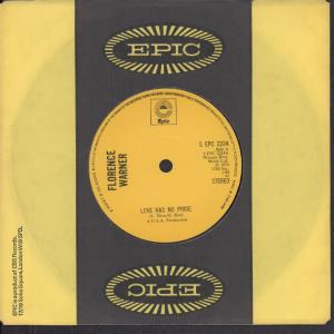 Florence Warner - Love Has No Pride - 7 Inch