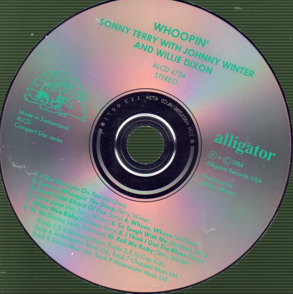 Sonny Terry - Whoopin' - Cd