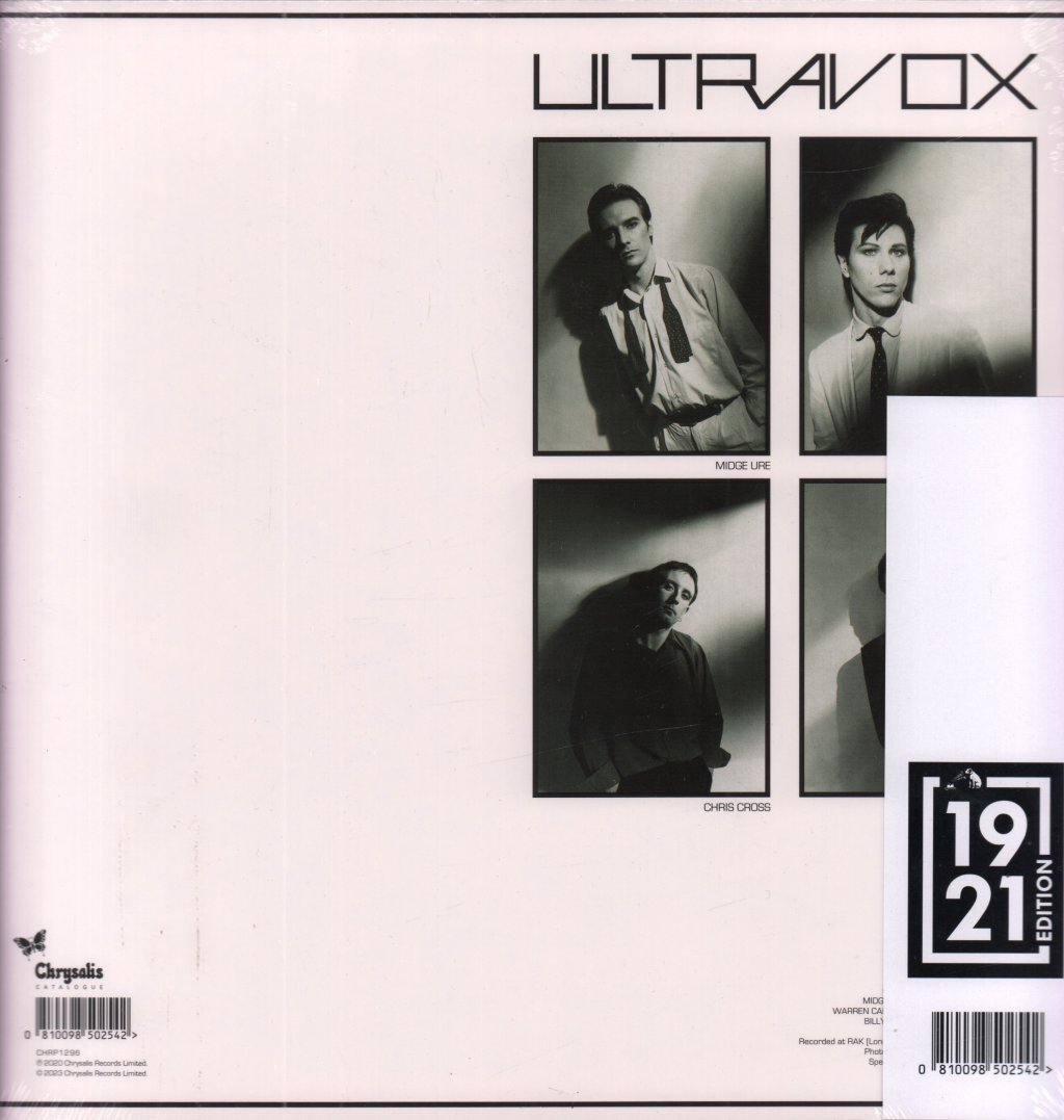 Ultravox - Vienna St. Albans 1980 - Lp