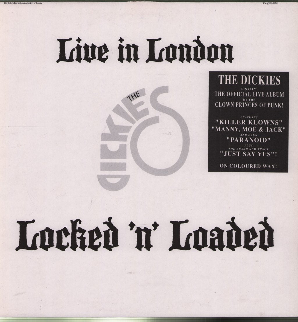 Dickies - Live In London - Locked 'N' Loaded - Lp