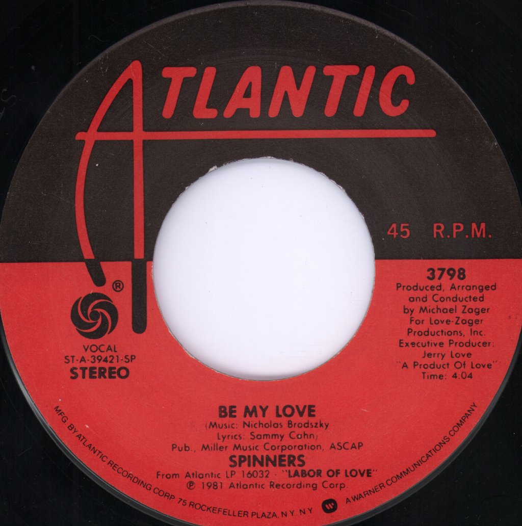 Spinners (Soul Group) - Medley: Yesterday Once More / Nothing Remains The Same - 7 Inch