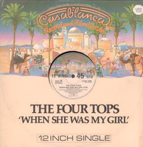 Four Tops - When She Was My Girl - 12 Inch