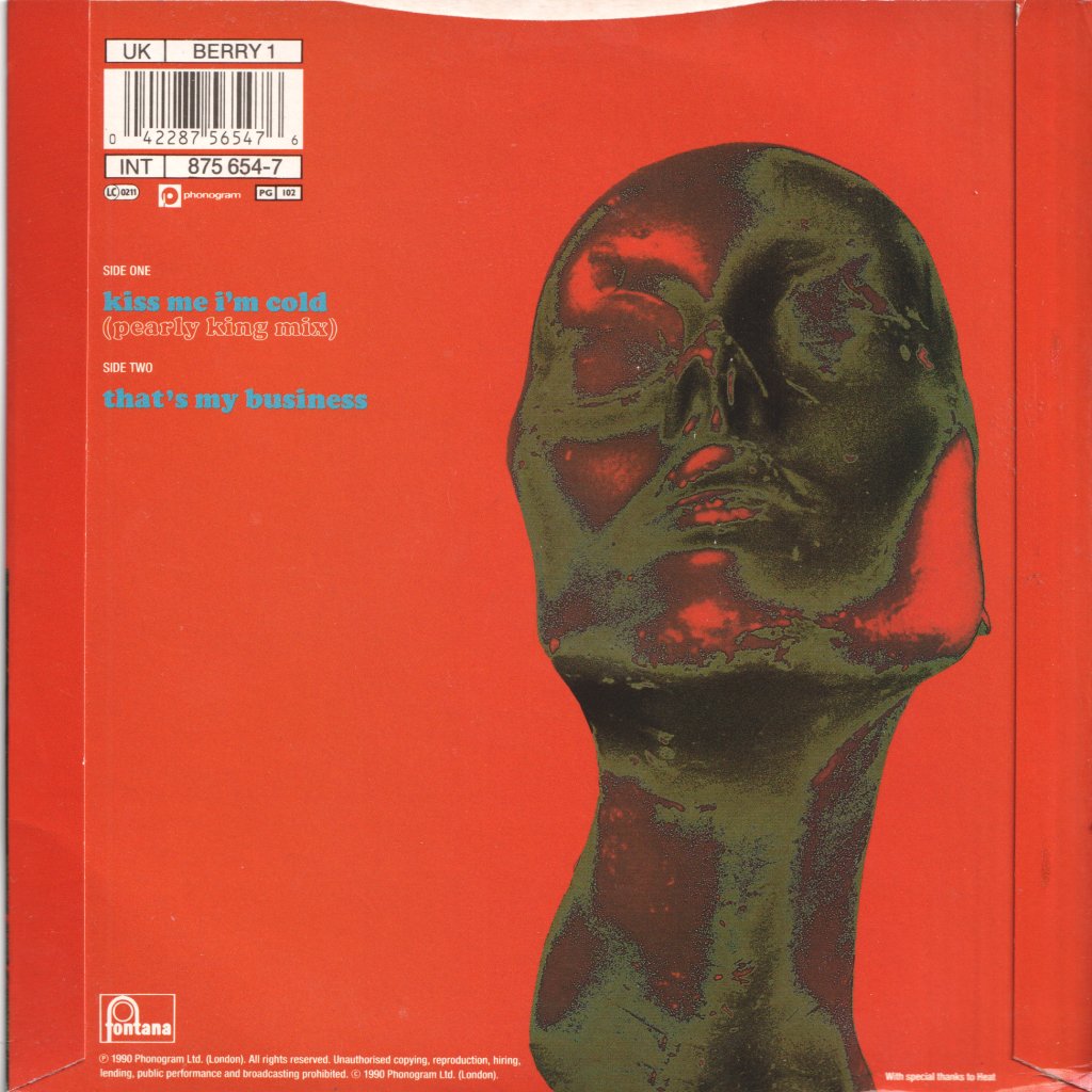Andrew Berry - Kiss Me I'm Cold - 7 Inch