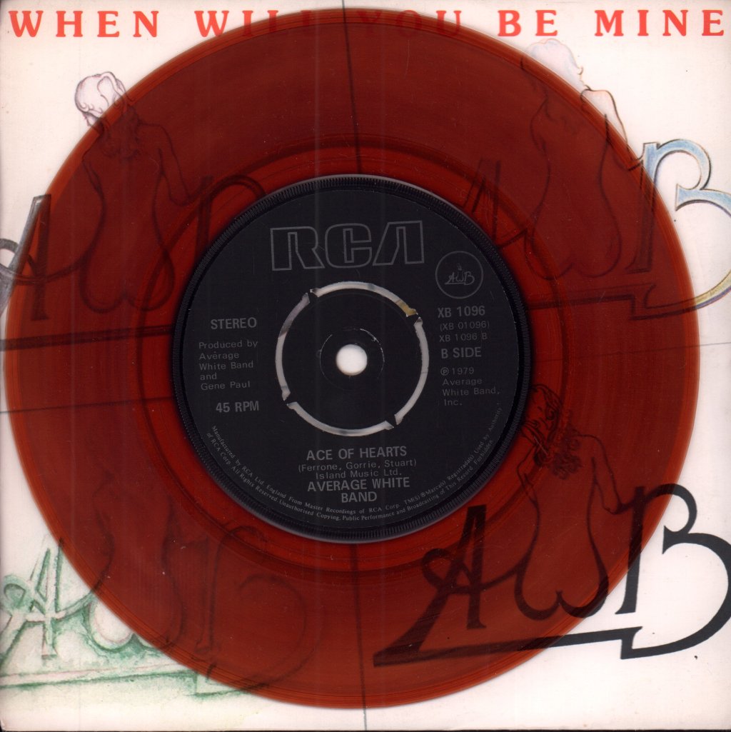 Average White Band - When Will You Be Mine - 7 Inch