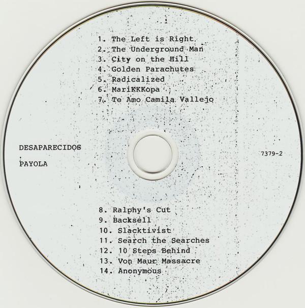 Desaparecidos - Payola - Cd