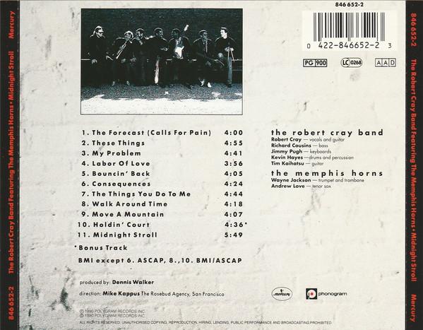 Robert Cray Band - Midnight Stroll - Cd