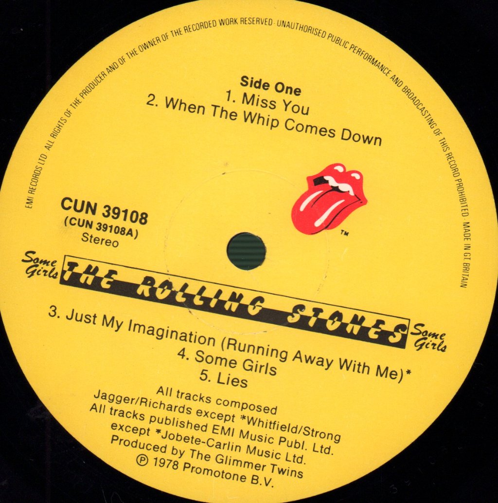 Rolling Stones - Some Girls - Lp