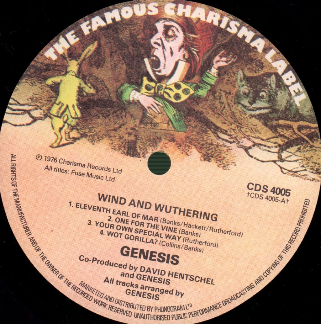 Genesis - Wind And Wuthering - Lp