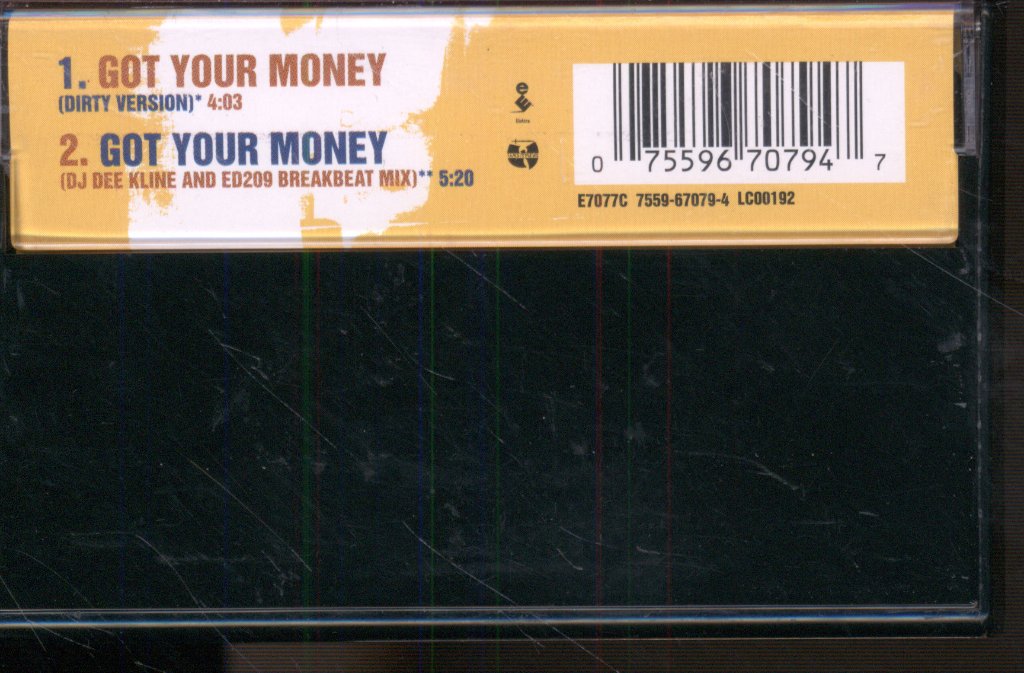 Ol' Dirty Bastard Featuring Kelis - Got Your Money - Cassette